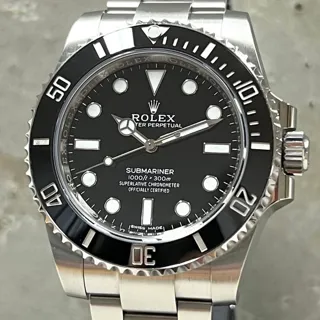 Rolex Submariner (No Date) 114060 (   DARK) 40mm Stainless steel Black