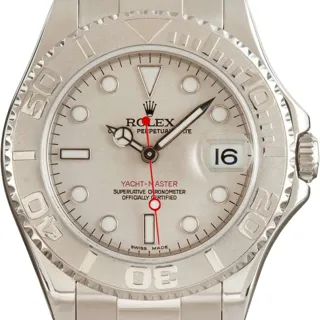 Rolex Yacht-Master 168622 35mm Stainless Steel$Platinum Silver