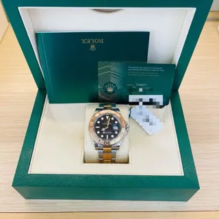 Rolex Yacht-Master 40 126621 Yellow gold Black