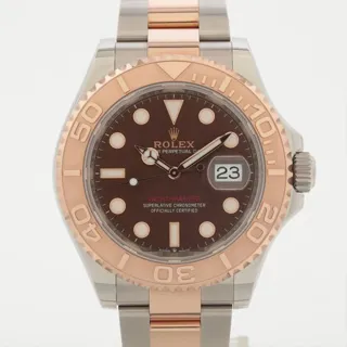 Rolex Yacht-Master 40 126621 40mm Yellow gold and Stainless steel Brown