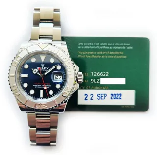 Rolex Yacht-Master 40 126622 40mm Platinum Blue