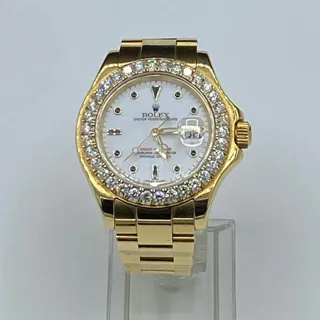 Rolex Yacht-Master 40 16628 40mm Yellow gold White