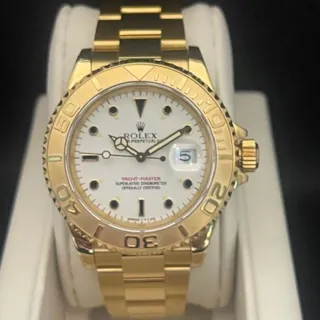 Rolex Yacht-Master 40 16628 40mm Yellow gold White