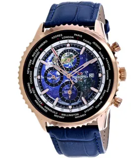 SeaPro Meridian World Timer Gmt SP7135 Stainless steel Blue