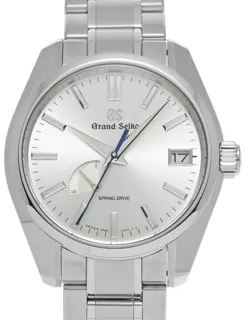 Seiko GS SBGA373 40mm Stainless steel Silver