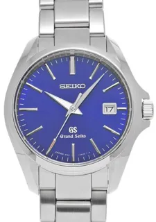 Seiko GS SBGX087 40mm Stainless steel Blue