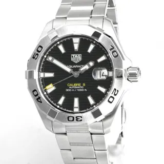 TAG Heuer Aquaracer 300M WBD2110.BA0928 41mm Stainless steel Black