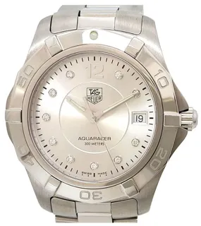 TAG Heuer Aquaracer 300M WAF1117.BA0810 39mm Stainless steel Silver