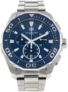 TAG Heuer Aquaracer CAY111B.BA0927 43mm Stainless steel Blue