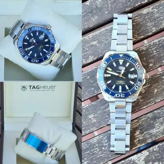 TAG Heuer Aquaracer WAY201B.BA0927 43mm Stainless steel Blue