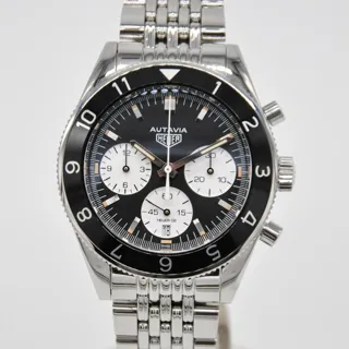 TAG Heuer Autavia CBE2110.BA0687 42mm Stainless steel Black