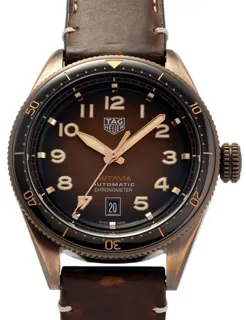 TAG Heuer Autavia WBE5191.FC8276 42mm Bronze and Stainless steel Brown