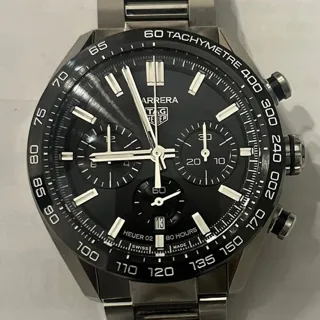 TAG Heuer Carrera CBN2A1B.BA0643 44mm Ceramic and Stainless steel Black