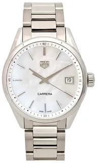 TAG Heuer Carrera Lady WBK1311.BA0652 36mm Stainless steel White