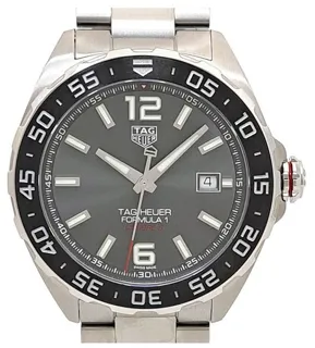 TAG Heuer Formula 1 WAZ2011.BA0842 43mm Ceramic and Stainless steel Gray