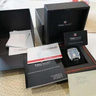 TAG Heuer Monaco WW2111.FC6204 38mm Stainless steel Blue