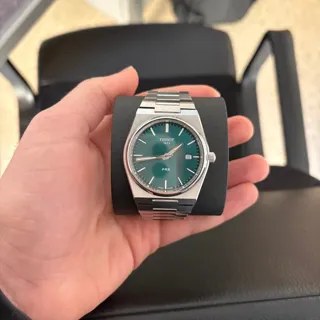 Tissot PRX T137.410.11.091.00 39mm Stainless steel Green