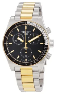 Tissot T-Sport T149.417.22.051.00 Yellow gold and Stainless steel Black