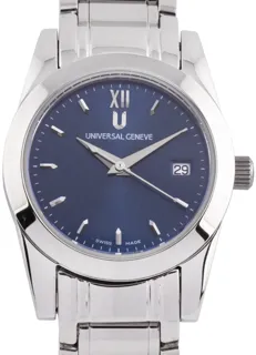 Universal Genève Geneve Señora RS19338 26mm acero azul$blanco$rosa