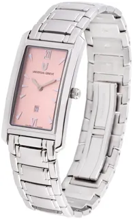 Universal Genève Tank Classic Unisex RS19340 33.5mm acero rosa$blanco