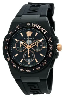 Versace Greca Extreme VE7H00323 45mm Stainless steel Black