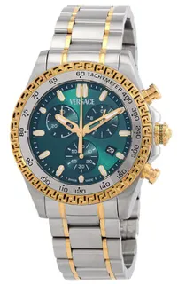 Versace Chrono VE9K01024 44mm Stainless steel Green