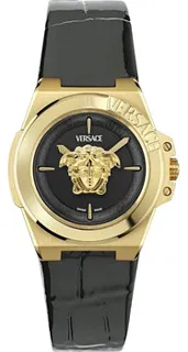 Versace Hera VE8D00324 37mm Stainless steel Black