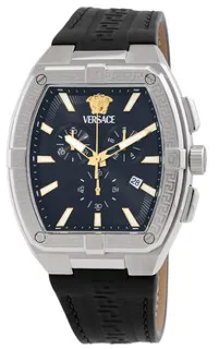 Versace VESP00124 44mm Stainless steel Black