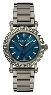 Versace Greca Glam VE6D00423 40mm Stainless steel Blue