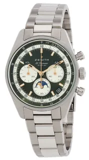 Zenith Chronomaster 03.3400.3610/40.M3200 Stainless steel Green