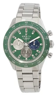 Zenith Chronomaster Sport 03.3119.3600/56.M3100 41mm Stainless steel Green