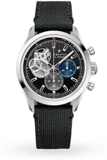 Zenith El Primero 03.3300.3604/21.C822 40mm Stainless steel Black