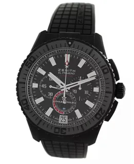 Zenith El Primero Stratos Flyback 24.2062.405 45mm Stainless steel Black