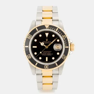 Rolex Submariner 16803 Yellow gold and Stainless steel