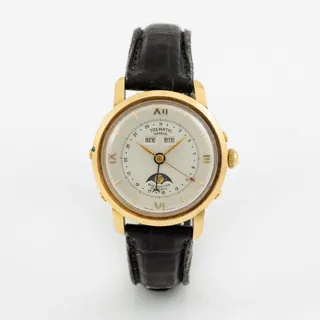 Trematic Bidynator 601 18k yellow gold