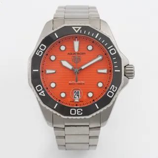 TAG Heuer Aquaracer WBP201F.BA0632 43mm Stainless steel Orange