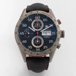 TAG Heuer Carrera CV2A80.FC6256 43mm Titanium Black