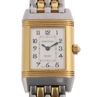 Jaeger-LeCoultre Reverso Duetto 266.5.44 21mm Stainless steel and 18ct Gold Silver