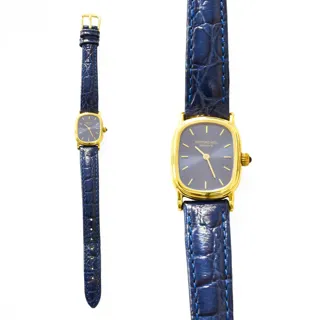 Raymond Weil 18k yellow gold Blue