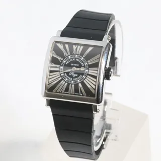 Franck Muller Master Square 6002LQZ Stainless steel Black