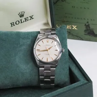 Rolex Oyster Perpetual 6564 34mm Stainless steel Black