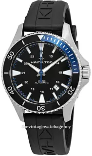 Hamilton Khaki Navy H82315331 Stainless steel Black