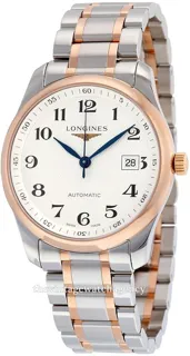 Longines Master Collection L2.793.5.79.7 Rose gold and Stainless steel Silver