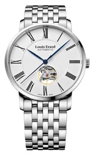 Louis Erard Excellence 62233AA10.BMA35 40mm Stainless steel Silver