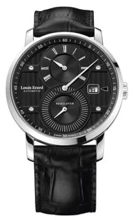 Louis Erard Excellence 86236AA02.BDC51 42mm Stainless steel Black