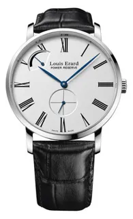 Louis Erard Excellence 53230AA11.BDC02 40mm Stainless steel Silver