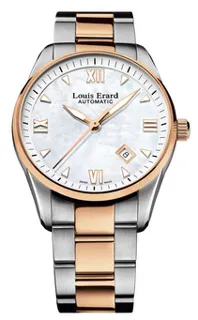 Louis Erard Héritage 69101AB24.BMA21 40mm Stainless steel White