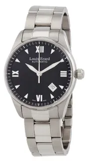 Louis Erard Héritage 69101AA02.BMA19 Stainless steel Black