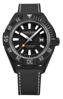 Louis Erard Sportive 69107NN12.BVDN52 44mm Stainless steel Black