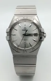 Omega Constellation Quartz 123.10.35.60.02.001 35mm Stainless steel Silver